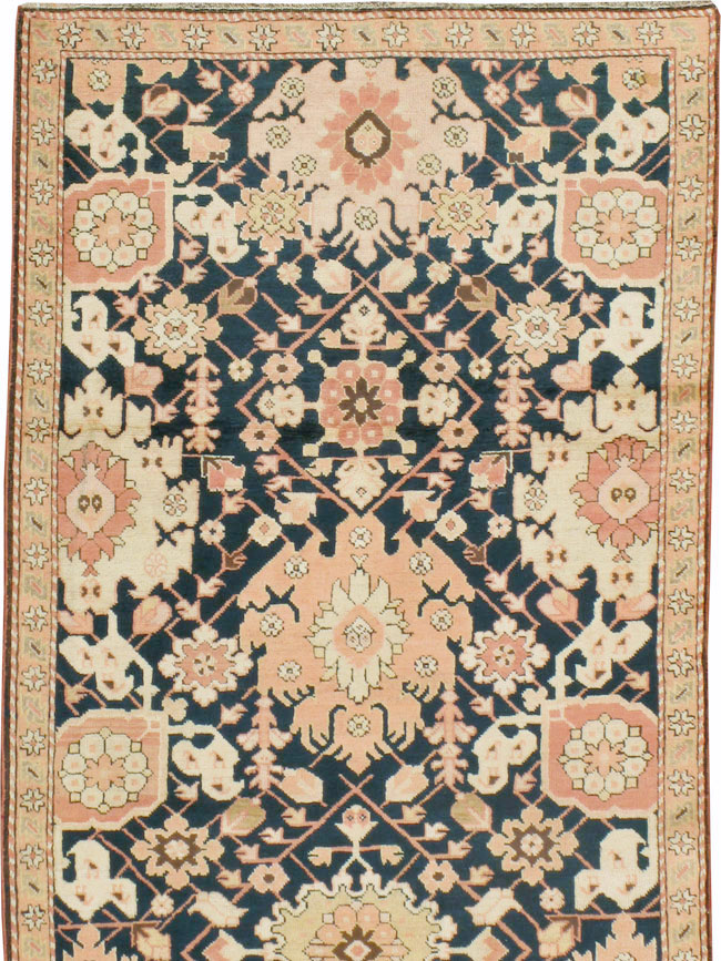 Antique Caucasian Karabagh Long Runner, No.14726 - Gss