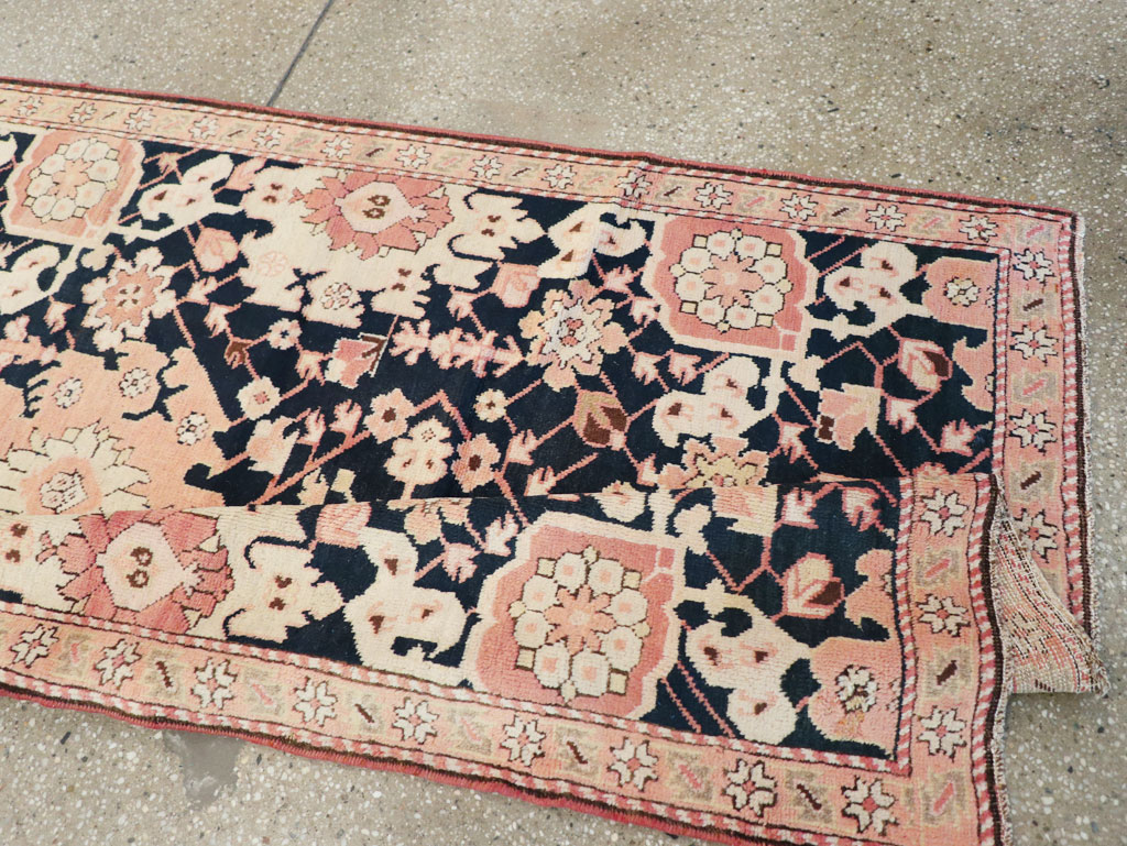 Antique Caucasian Karabagh Long Runner, No.14726 - Gss