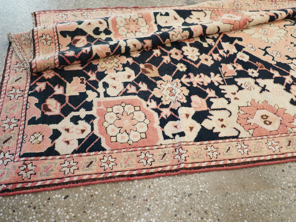 Antique Caucasian Karabagh Long Runner, No.14726 - Gss