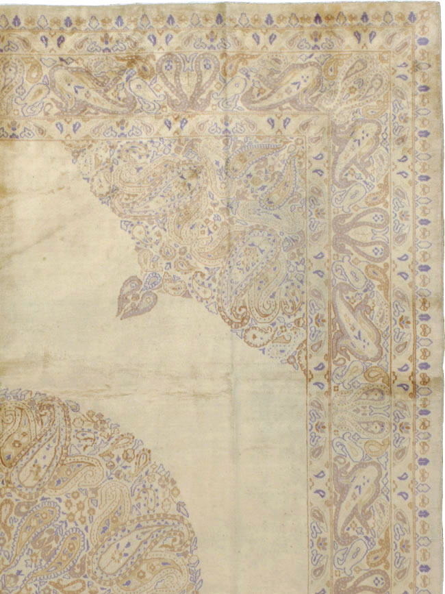 Vintage Persian Kerman Carpet, No.14740 - Gss