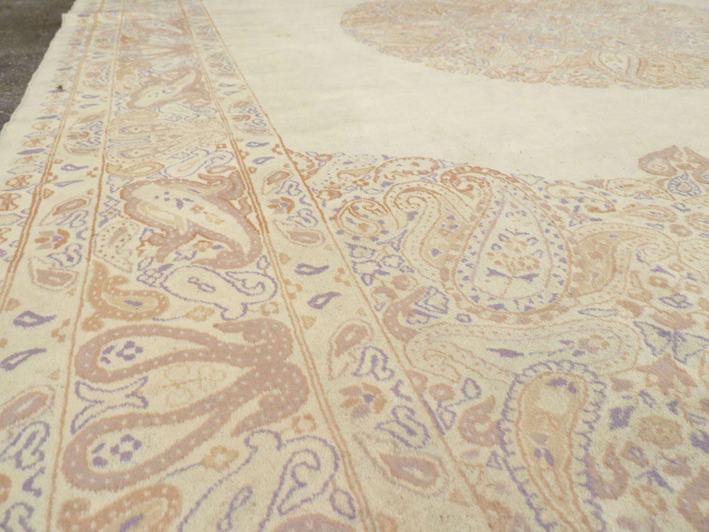 Vintage Persian Kerman Carpet, No.14740 - Gss