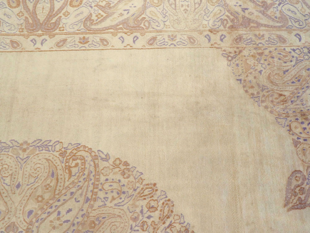 Vintage Persian Kerman Carpet, No.14740 - Gss