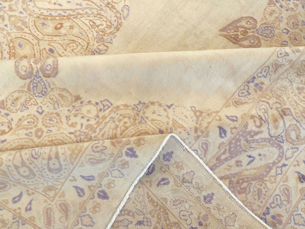 Vintage Persian Kerman Carpet, No.14740 - Gss