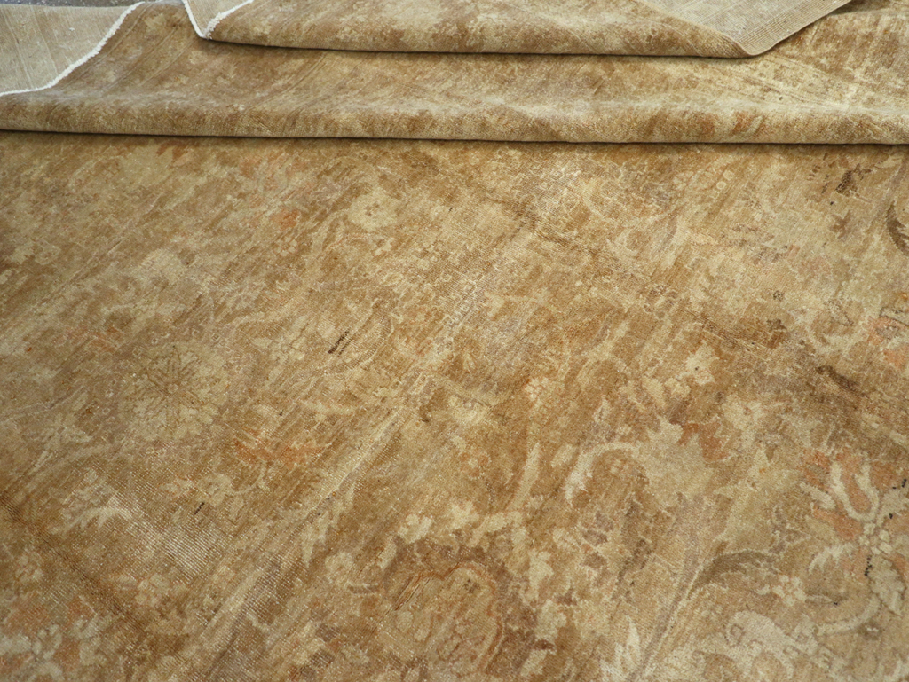 Vintage Indian Agra Carpet, No.14743 - Gss