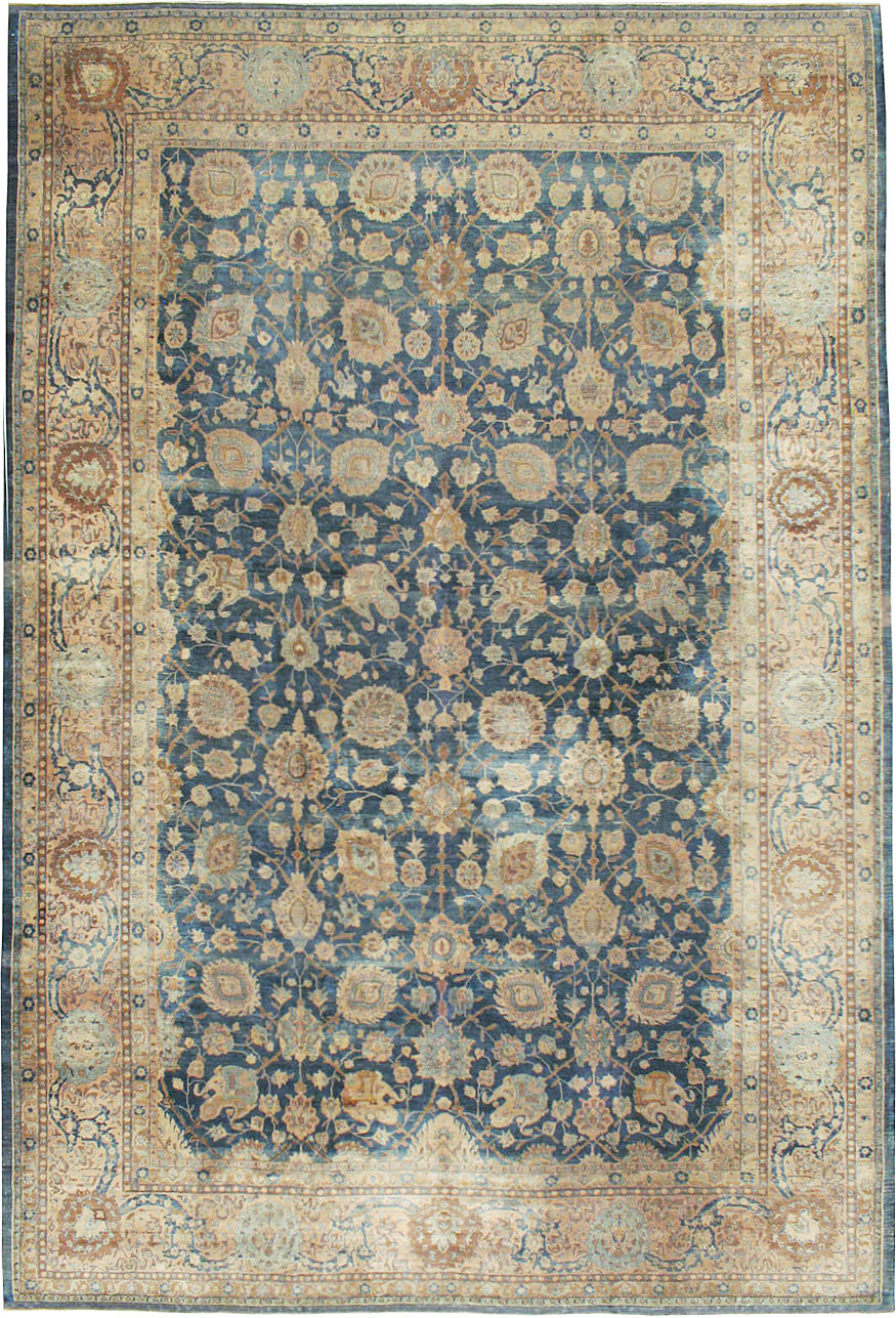 Antique Persian Tabriz Carpet, No.14757 - Gss