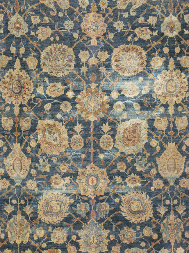 Antique Persian Tabriz Carpet, No.14757 - Gss