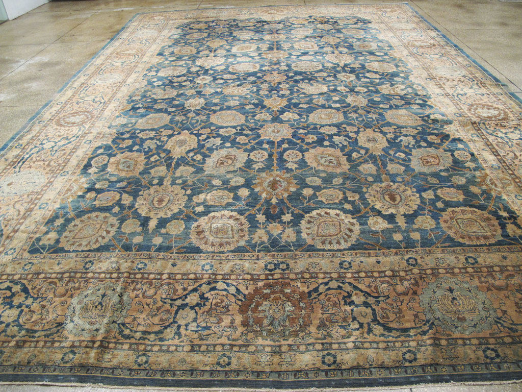 Antique Persian Tabriz Carpet, No.14757 - Gss