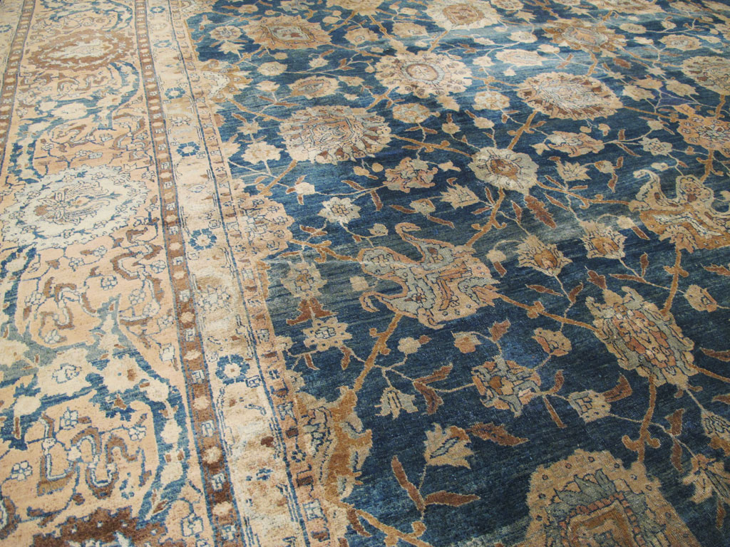 Antique Persian Tabriz Carpet, No.14757 - Gss