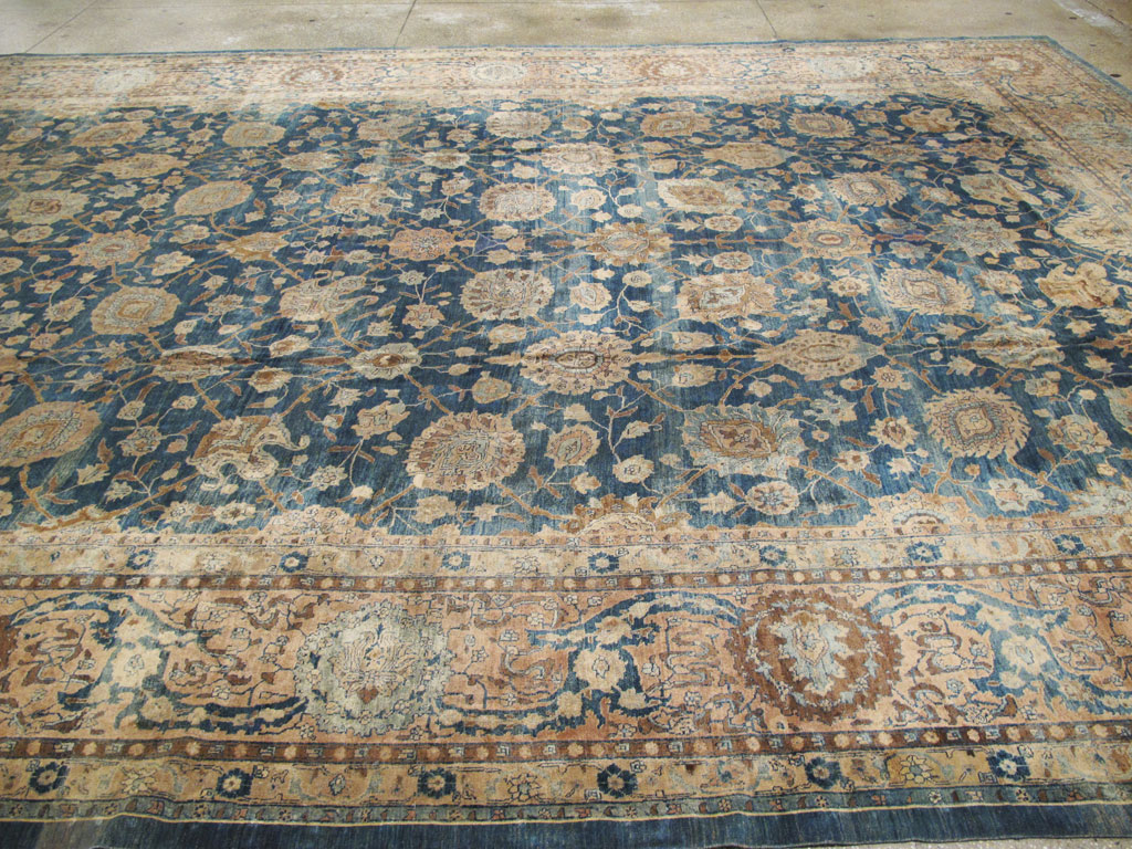 Antique Persian Tabriz Carpet, No.14757 - Gss