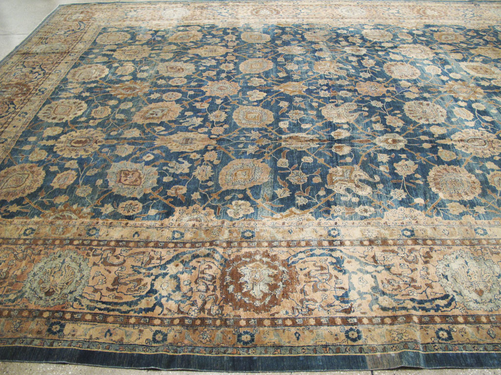 Antique Persian Tabriz Carpet, No.14757 - Gss