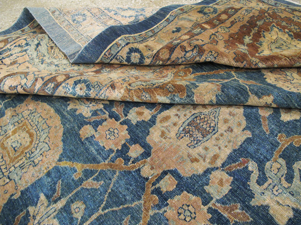 Antique Persian Tabriz Carpet, No.14757 - Gss