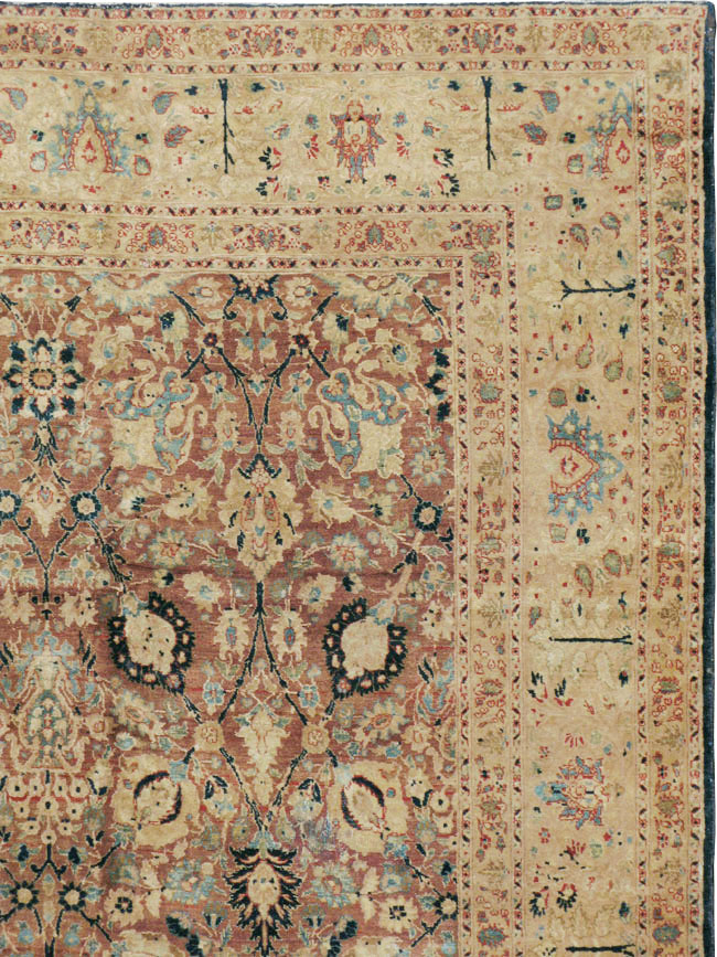 Antique Persian Tabriz Carpet, No.14759 - Gss