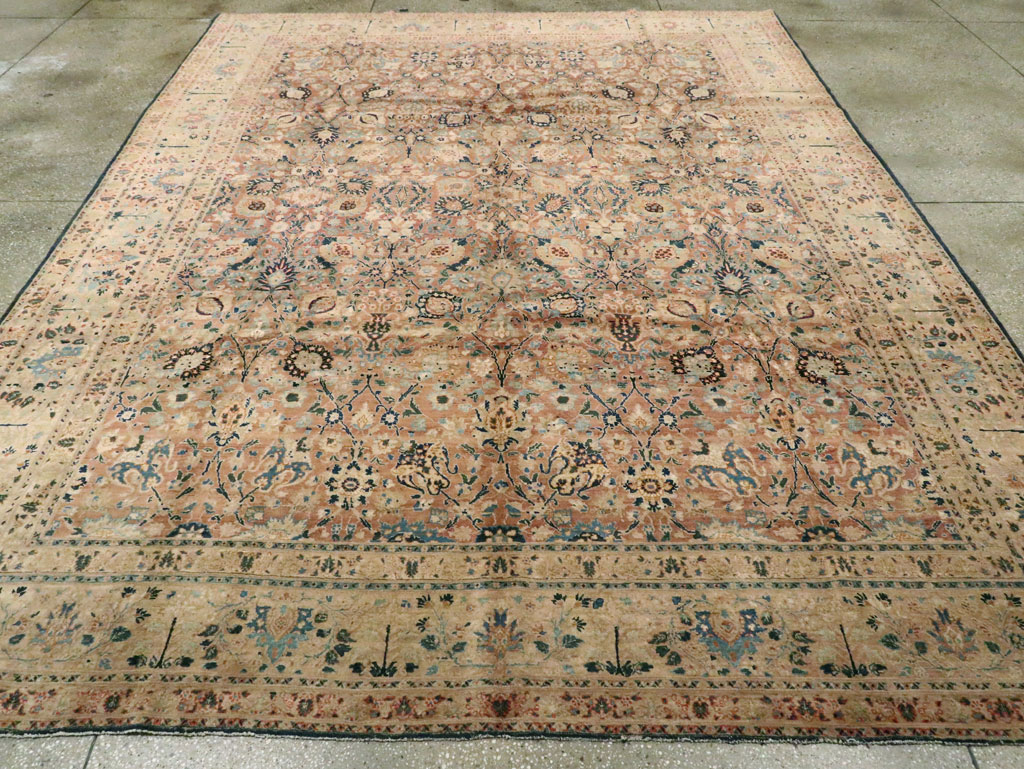 Antique Persian Tabriz Carpet, No.14759 - Gss