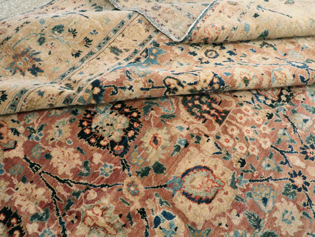 Antique Persian Tabriz Carpet, No.14759 - Gss