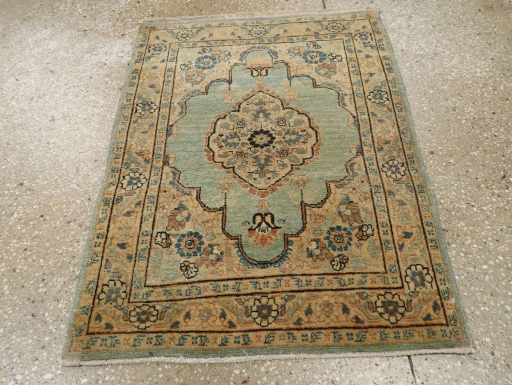 Antique Persian Tabriz Hagi Jalili Rug, No.14775 - Gss