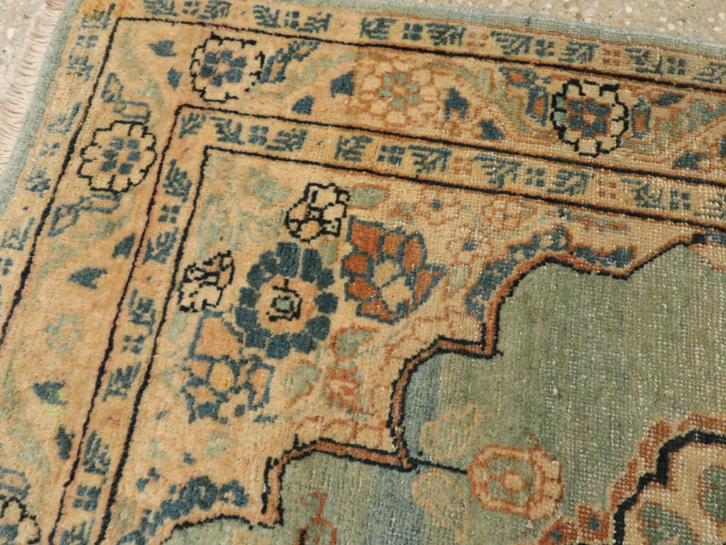 Antique Persian Tabriz Hagi Jalili Rug, No.14775 - Gss