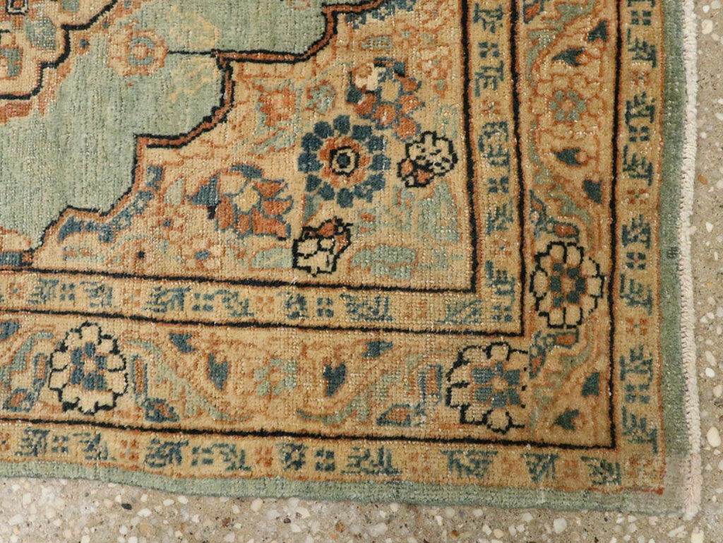 Antique Persian Tabriz Hagi Jalili Rug, No.14775 - Gss