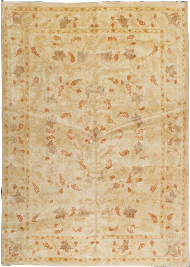 Antique Spanish Savonnerie Carpet, No.14816 - Gss