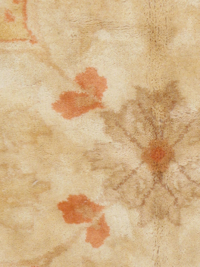 Antique Spanish Savonnerie Carpet, No.14816 - Gss