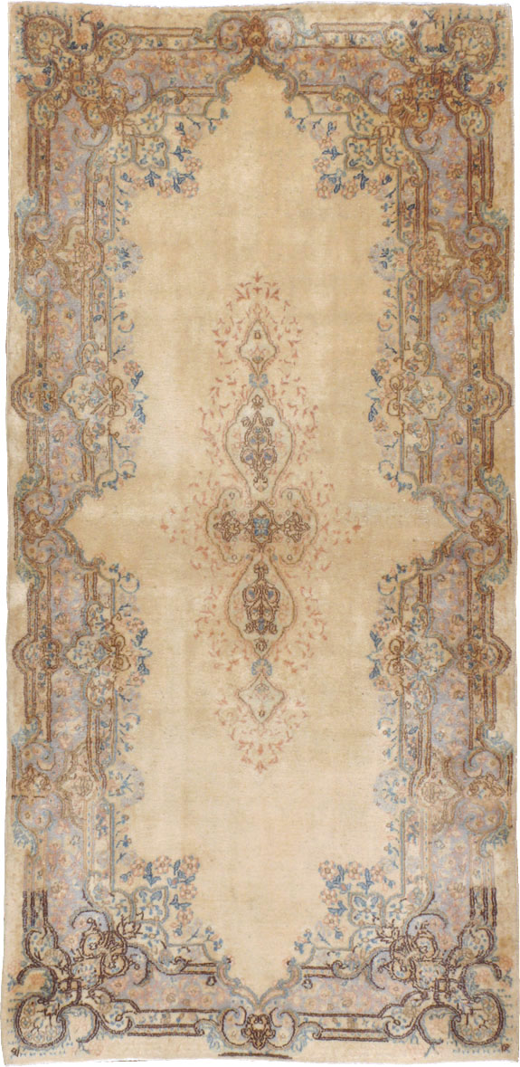 Vintage Persian Kerman Rug, No.14817 - Gss