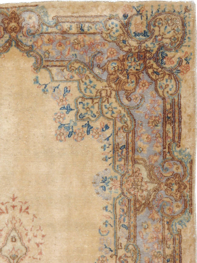 Vintage Persian Kerman Rug, No.14817 - Gss