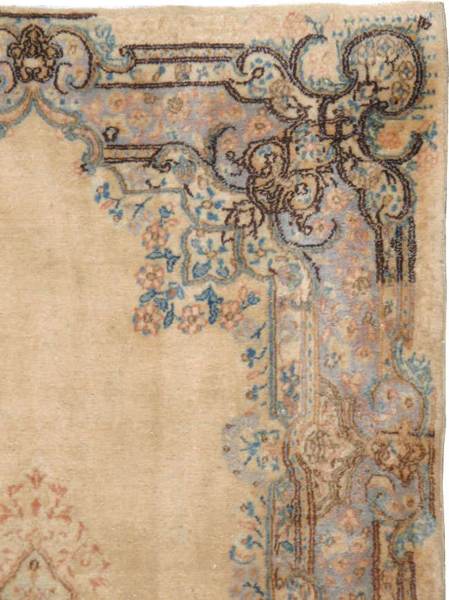 Vintage Persian Kerman Rug, No.14817 - Gss