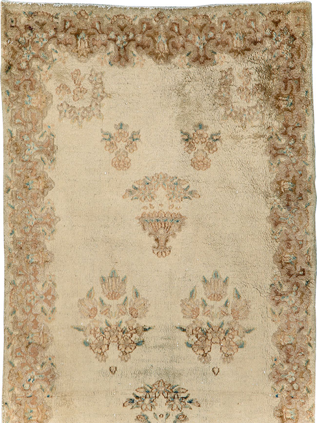 Vintage Persian Kerman Runner, No.14819 - Gss