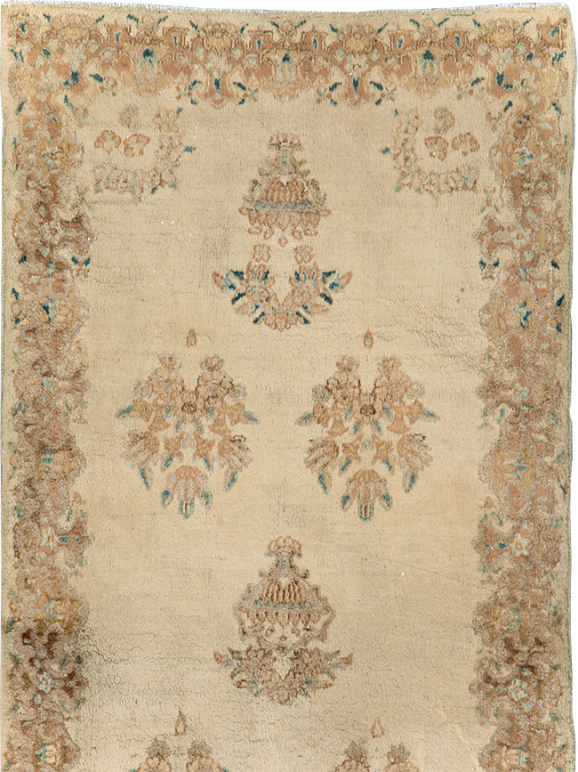 Vintage Persian Kerman Runner, No.14819 - Gss