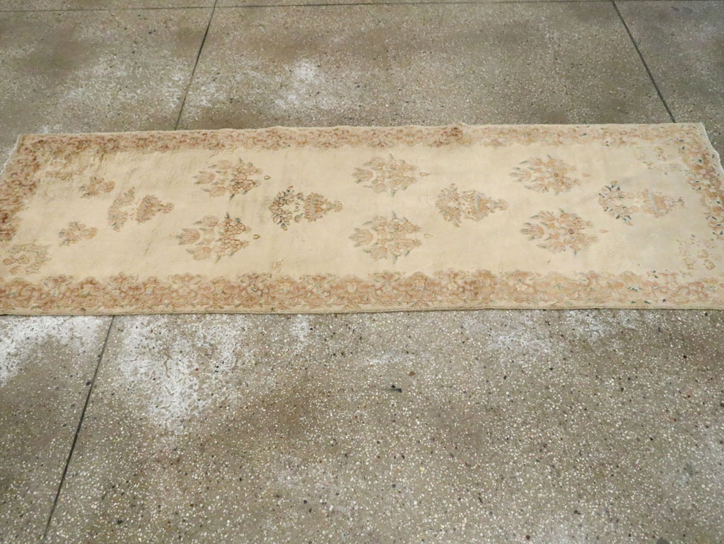 Vintage Persian Kerman Runner, No.14819 - Gss