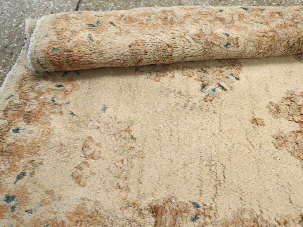 Vintage Persian Kerman Runner, No.14819 - Gss