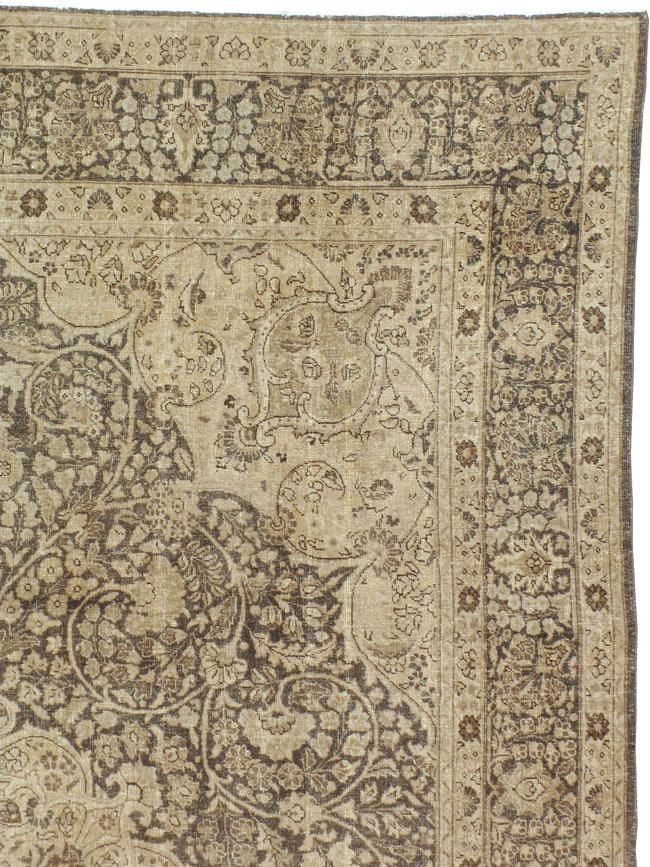 Antique Persian Tabriz Carpet, No.14837 - Gss