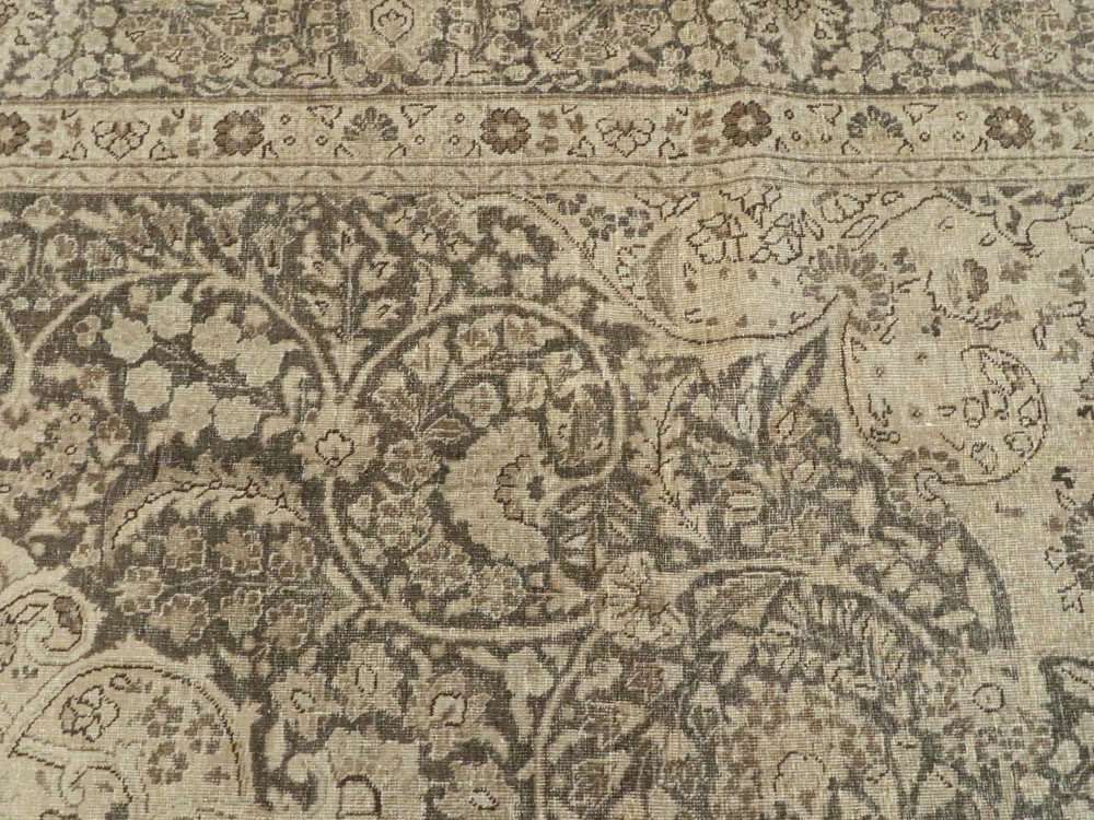Antique Persian Tabriz Carpet, No.14837 - Gss