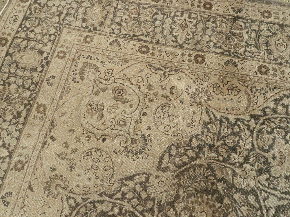 Antique Persian Tabriz Carpet, No.14837 - Gss