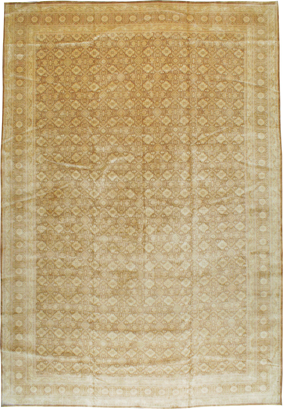 Vintage Persian Tabriz Carpet, No.14841 - Gss