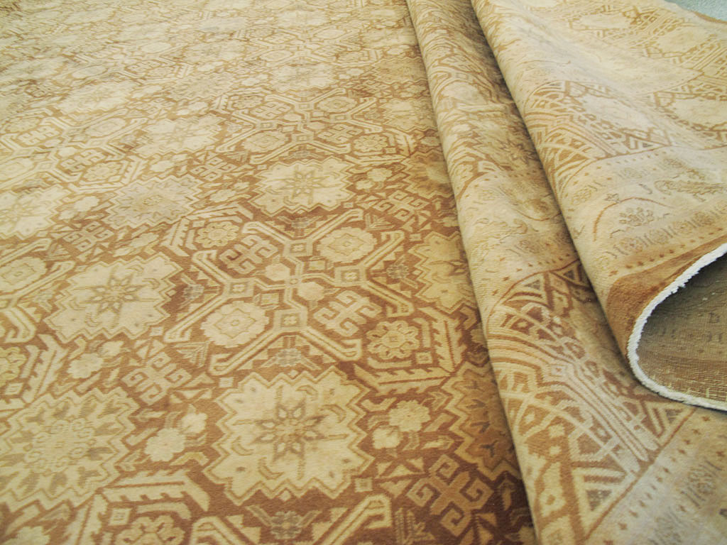 Vintage Persian Tabriz Carpet, No.14841 - Gss