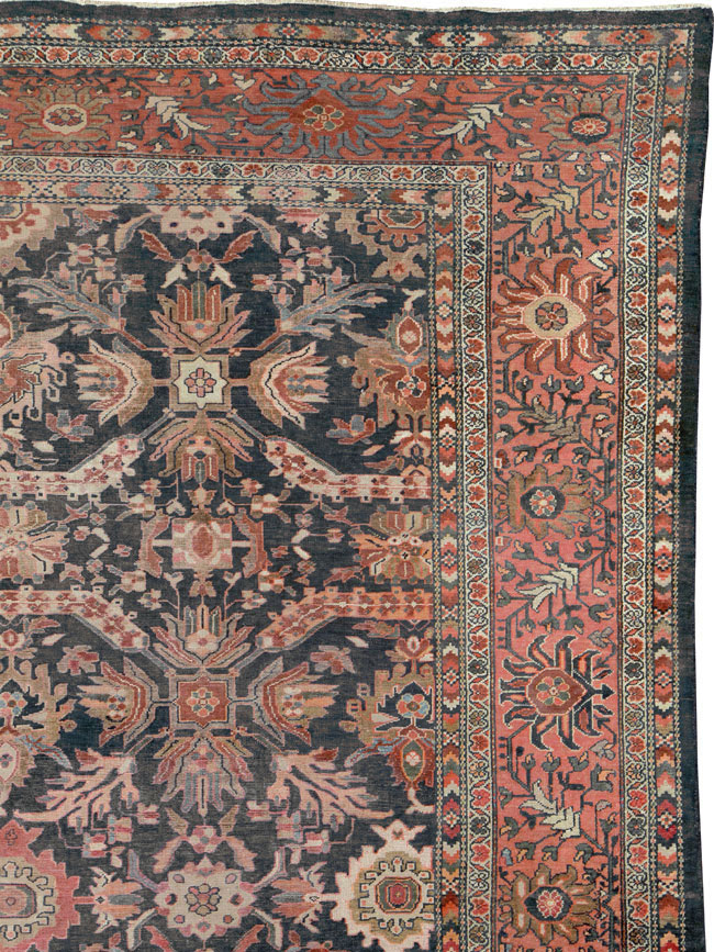 Antique Persian Malayer Room Size Carpet, No.14858 - Gss