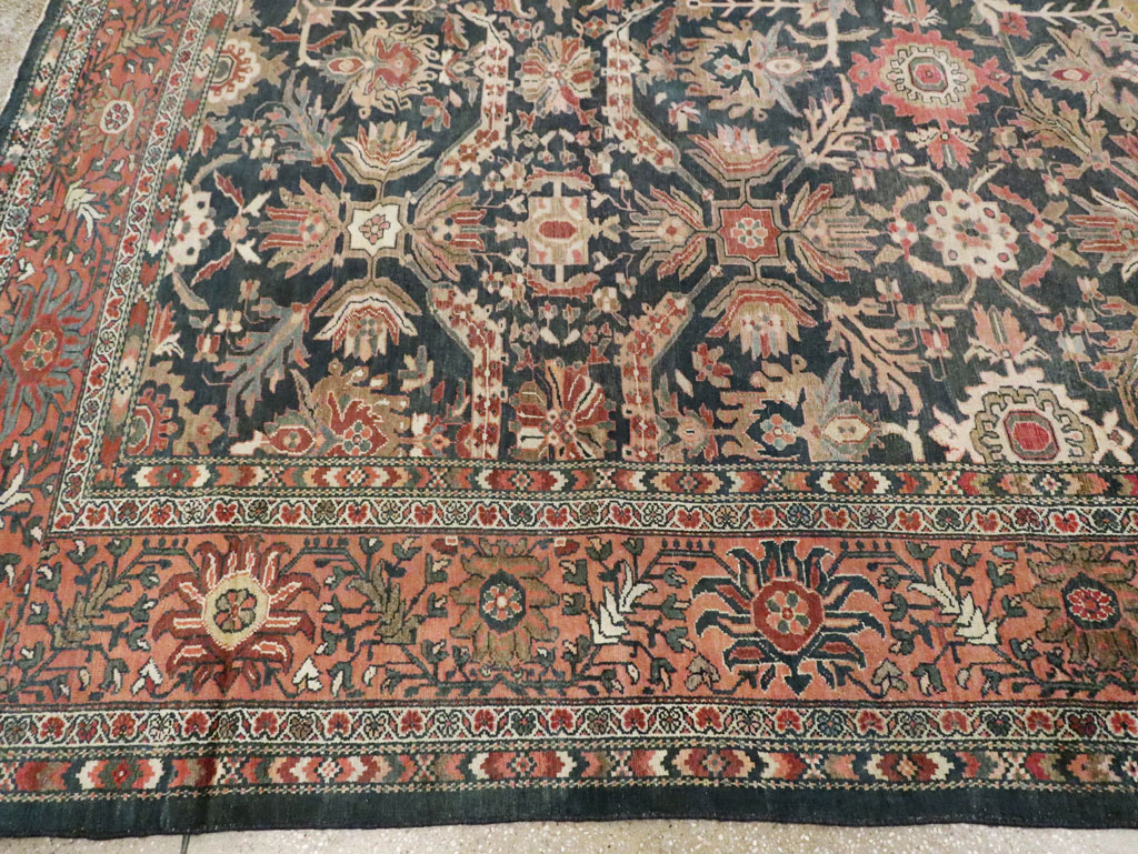 Antique Persian Malayer Room Size Carpet, No.14858 - Gss
