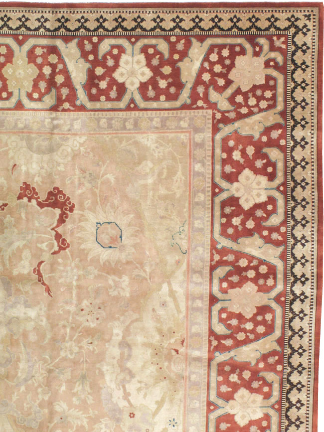 Antique Persian Tabriz Carpet, No.14870 - Gss