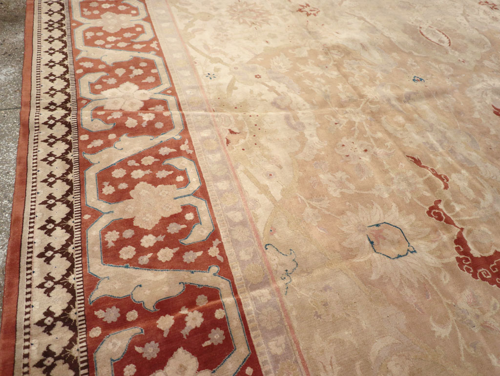 Antique Persian Tabriz Carpet, No.14870 - Gss