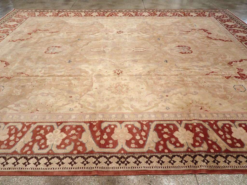 Antique Persian Tabriz Carpet, No.14870 - Gss