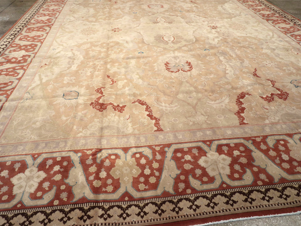 Antique Persian Tabriz Carpet, No.14870 - Gss