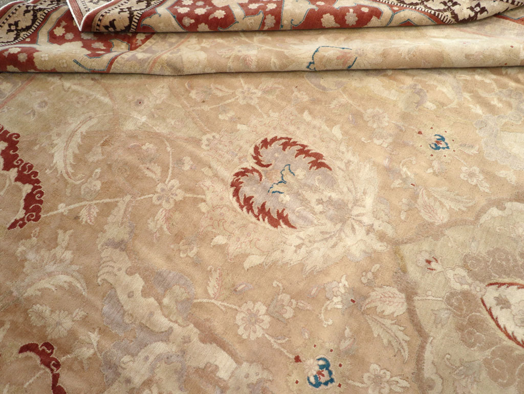 Antique Persian Tabriz Carpet, No.14870 - Gss