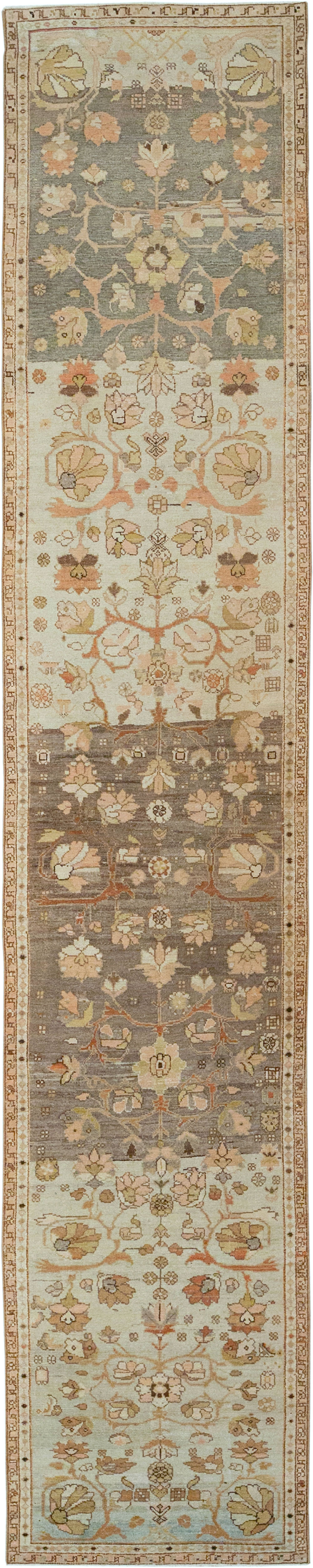 Vintage Persian Malayer Runner, No.14883 - Gss