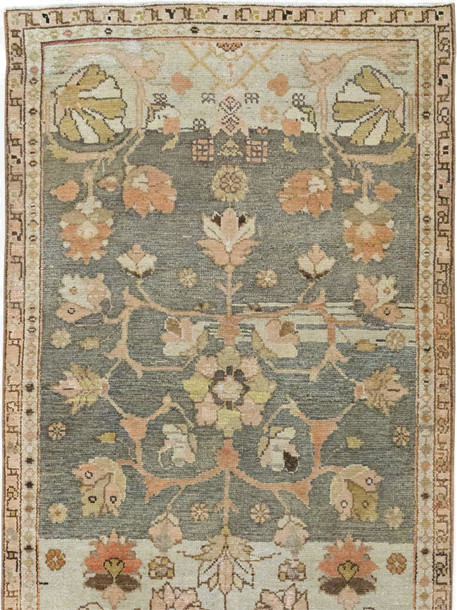 Vintage Persian Malayer Runner, No.14883 - Gss