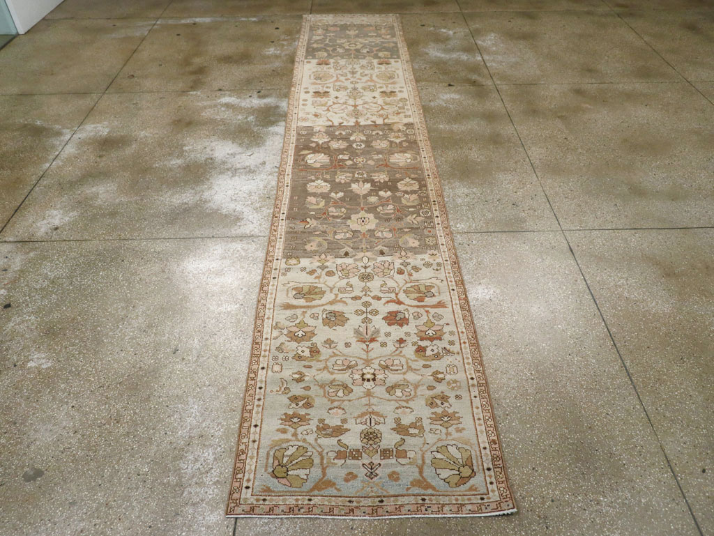 Vintage Persian Malayer Runner, No.14883 - Gss