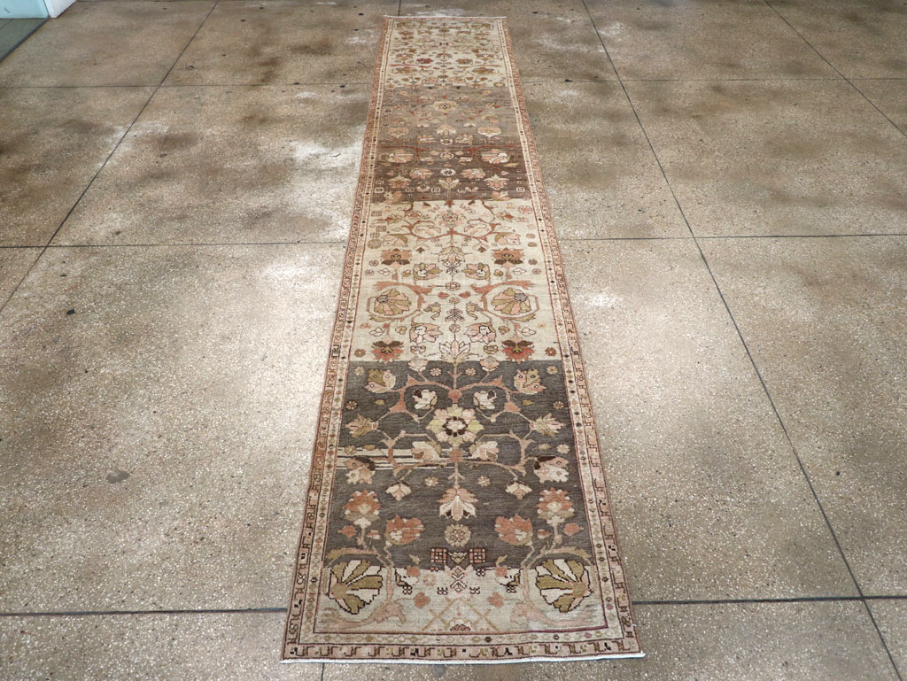 Vintage Persian Malayer Runner, No.14883 - Gss