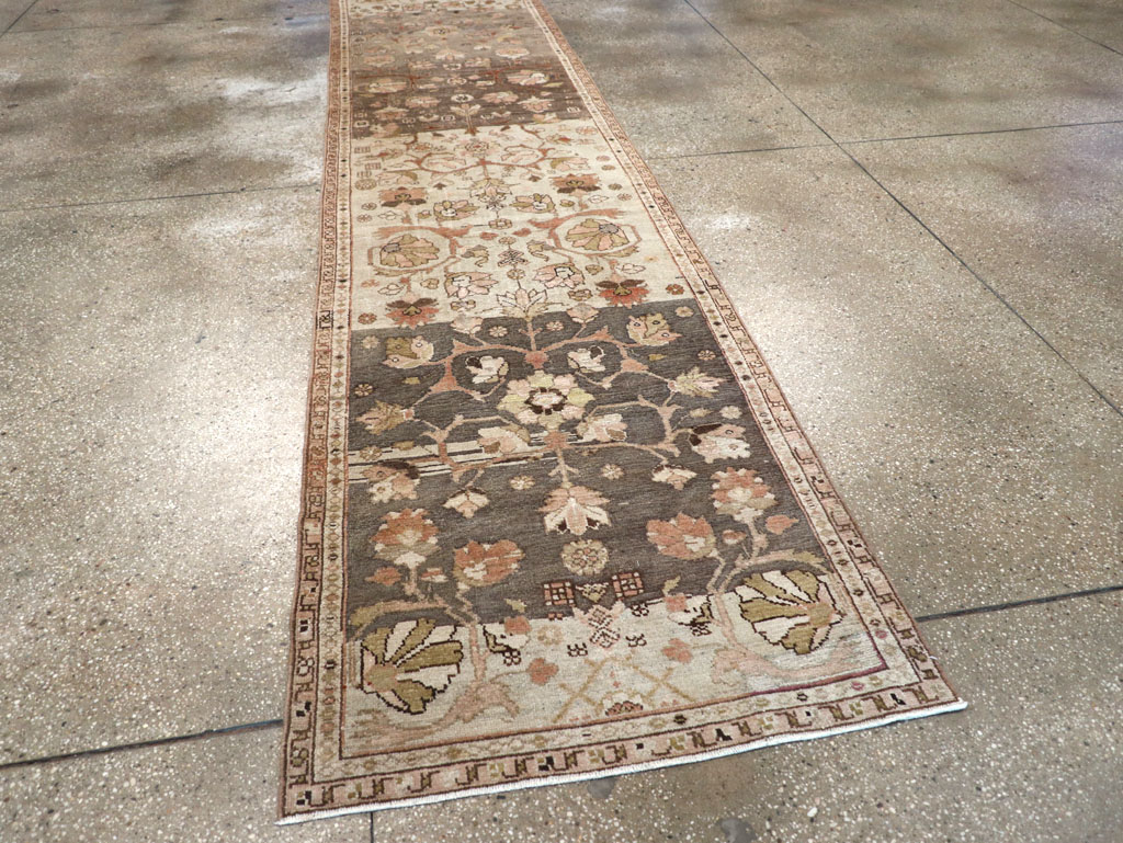 Vintage Persian Malayer Runner, No.14883 - Gss