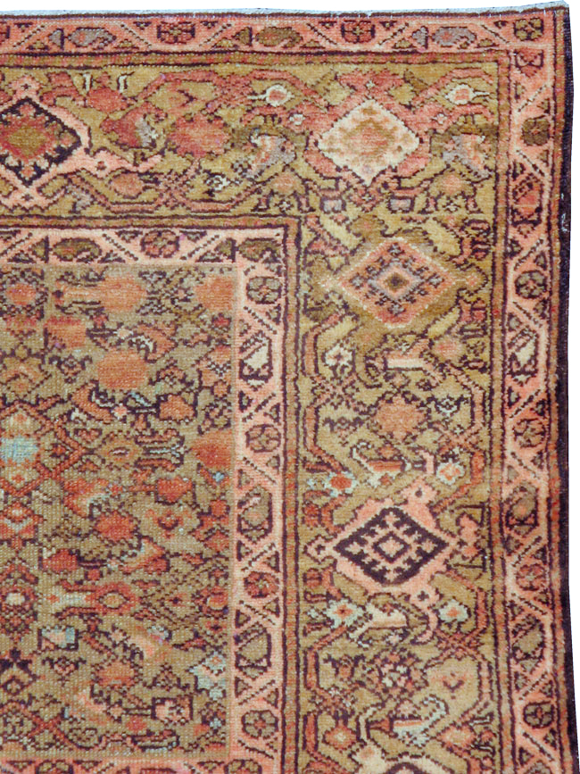 Vintage Persian Malayer Rug, No.14884 - Gss