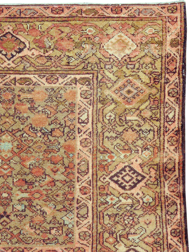 Vintage Persian Malayer Rug, No.14884 - Gss