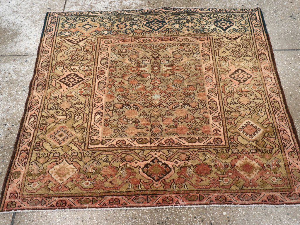 Vintage Persian Malayer Rug, No.14884 - Gss